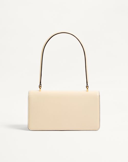 Valentino Garavani - Valentino Garavani Vain Bag With Handle In Shiny Calfskin - Butter - Woman - Shoulder Bags